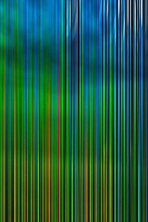 Farbuntersuchung_Feng_Shui_Holz, Druck auf Alu-Dibond, 80 x 150 mm, Ralf K. Röttjer